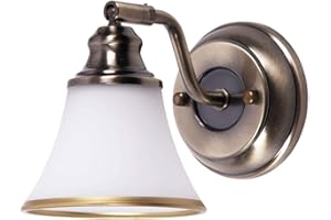 LICHT-ERLEBNISSE Fastueux Applique Murale - Luminaire Salle De Bain IP20 Bronze 1/1/911