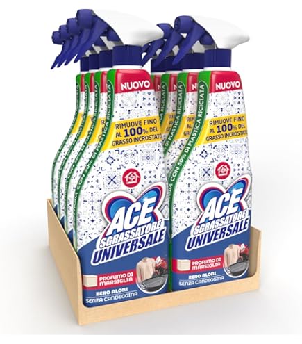 Winni's - Sgrassatore Spray Universale Multisuperficie Ipoallergenico, Azione Sgrassante E