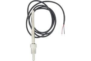 OTOMATICO 1/4 pollice 6mm sonda temperatura ntc 3950 ntc sensore di termistore con pozzetto inox termocoppia 30 50 100 150 200 300 400 500mm (30mm)