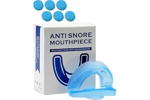 ZEKUN Bite bruxism nattskena mot snarkning natt byte bruxism snarkningsanordning för män kvinnor bete för natttänder lätt vik