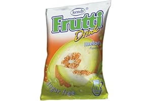 KENDY, Frutti, Aromatizzatore d'acqua senza zucchero, Preparato in polvere per bevanda istantanea, zero calorie (Melone)