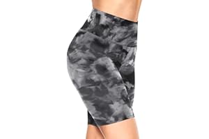 TNNZEET Cycling Shorts Women High Waisted, Ladies Cycle Shorts for Gym Biker Running