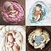 PePeng Newborn in Dreamland Photography Props, Use Soft Wool Braids Backdrop Blanket Rug to Create Memorable Kids Portrait Photography (Khaki)