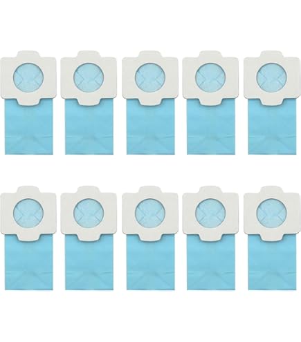 Makita 198744-5 Papierfilter 10 Stück für DCL182, CL107, CL072, CL102, BCL142, BCL182 1124 7681