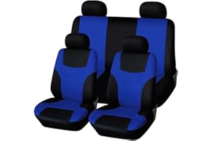 HotYou Universal Car Seat Covers, Complete Set of Removable and Washable Seat Covers