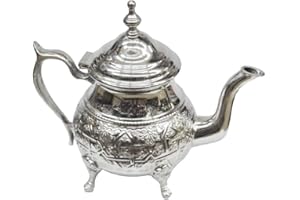 Horus Artesanía de Egipto Teiera marocchina orientale tradizionale uso quotidiano realizzata artigianalmente a Fez Marocco