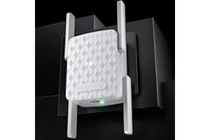 EASTREET WiFi Extender Signal Booster for Home: Internet Repeater Dual-Band 2.4GHz & 5GHz Range Covers Up to 9800 Sq.ft and 256 Devices -White