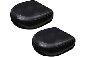 Anjinguang Lot de 1/2/4 rehausseurs gonflables pour Spa et, Coussin de Massage, Soutien du Dos, Tapis de Massage pour Adultes et Enfants pour Spa (Noir + Filet en Maille)