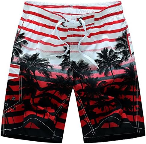 LerBen® New Men's Summer Holiday Beach Shorts Swimming Trunks Surfing Boardshorts plus size with Mesh Lining
