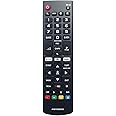 EHOP Compatible AKB75095305 LG Remote Control for LED LCD 4K UHD Smart TV with Amazon, Netflix Functions (Black)