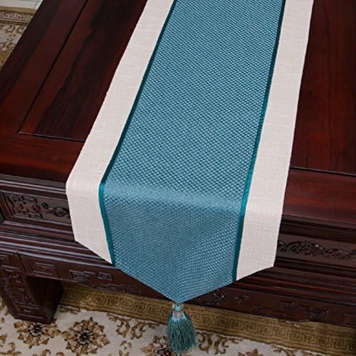 Chinese Modern Minimalist Table Runner/Classical Vintage Table Cloth-D 33x150cm(13x59inch)