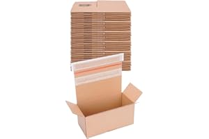 verpacking 60 cartons automatiques d'expédition avec couvercle adhésif 19,5 x 9,5 x 9 cm - VP 20