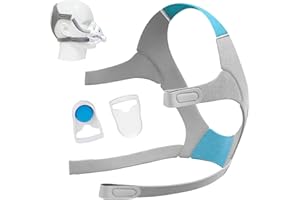 NUOOO Kopfbedeckung CPAP F20 Kopfbband Kompatibel mit Resmed Airfit F20 CPAP Mask CPAP Maskenzubehör Unisex CPAP-Ersatz-Kopfband(Maske nicht Enthalten)