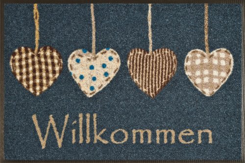 Wash + Dry 052173 Fußmatte Cottage Hearts 50 x 75 cm