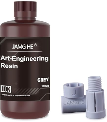 Résine 3D JAMG HE 12K - Haute Vitesse Et Précision Pour Imprimantes 3D - 1000g Gris