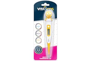 VitaKids Digital Thermometer, Yellow Duck