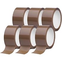 Padana Imballaggi - Nastro Adesivo In PPL Bianco 50mm X 66mt, Bassa Rumorosità, Confezione Da 12 Rotoli