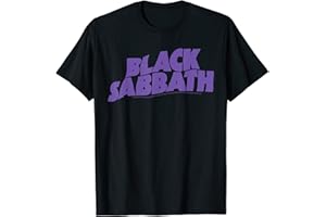 Official Black Sabbath Purple Logo T-Shirt
