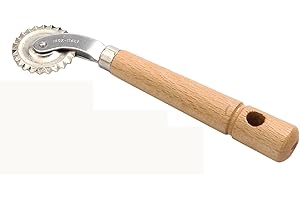 Eppicotispai Roulette à pâtisserie incurvée en aluminium