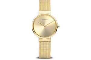 BERING Unisex zegarek na rękę analogowy kwarcowy stal szlachetna bransoletka