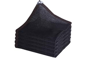KDDEON Malla Sombreadora Sun Net Resistente a Los Rayos UV,Tasa de Sombra 90% -95%,Malla de Ocultación de Enfriamiento del Techo,Red de Sombreado para Invernadero/Patio (4x5m/13x16ft)