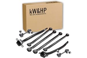 KW&HP KIT 8PZ RETROTRENO BRACCI BRACCETTI TIRANTI E BIELLETTE POSTERIORI COMPATIBILE CON ALFA ROMEO 147 156 GT