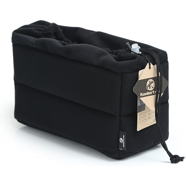 Waterproof Drawstring Camera Lens Bag Protect Pouch Insert Cover - Foto 9