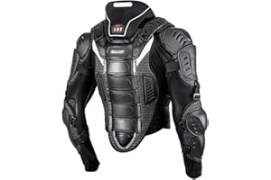SJAPEX Motorcycle Body Armor Safety Protective Spine Protector Guard Motorbike Body Armour Safety Jacket