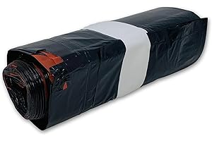 UNIVERS GRAPHIQUE 25 Bolsas de Basura 30 Litros Calidad Pro Negro Cierre Corbata Deslizante Asas Deslizantes Ultra Resistentes, A Prueba de Fugas para Papelera Redonda o Cuadrada, Reciclables Normas CEE