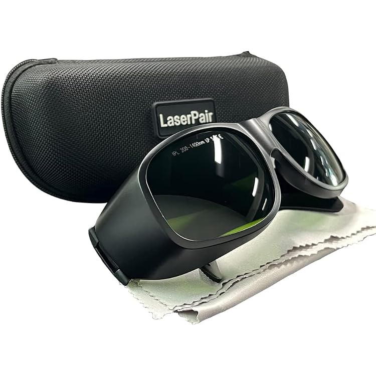Occhiali Di Sicurezza Laser Cloudray 10600 Nm OD4+ CE – Protezione Per Incisione E Taglio Laser CO2, Lunghezza D'Onda 10.6 µm