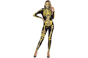 eBoutik - Novelty Halloween Costume - Body Jumpsuit - Adult Spooky Costume Design's for Parties