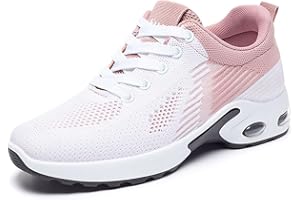WOWEI Basket Femme Chaussures de Sport Running Sneaker Air Respirant Chaussures de Course Légères Air Running Baskets Chaussures de Sport Fitness Gym Jogging Outdoor