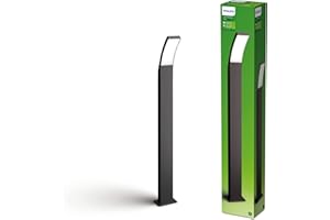 Philips LED Lighting Paletto con LED integrato Splay, per Esterni, IP44, 4000K, Antracite