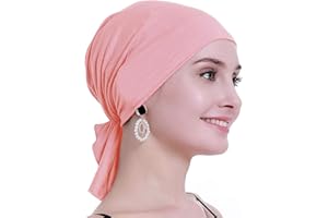 osvyo Bamboo Chemo Headscarf for Women Hair Loss - Pañuelo para mujer, diseño de turbantes sellados