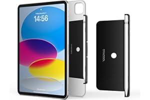 Dracool Custodia per Apple Pencil 1/2a generazione, compatibile con Magic Keyboard, Smart Keyboard Folio e altre custodie magnetiche (lunghezza della penna entro 176 mm) – Nero