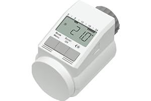 Eqiva Heizkörperthermostat, Weiß, Model L, handlich