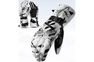 CXW Ski Gloves Touch Screen Thermal Gloves Waterproof Snowboard gloves for Men and Women
