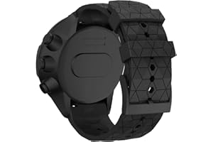 WIIKAI Bracelet Compatible avec SUUNTO 9 Baro/SUUNTO 9 Réglables Replacement Band pour for SUUNTO 9 Baro/SUUNTO 9 Wristband Bracelet de montres.