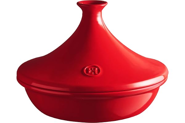 Emile Henry Eh349532 Tajine Céramique Rouge Grand Cru 3,5L Ø32 cm