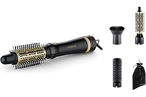 Rowenta Express Style Spazzola ad Aria Calda, Spazzola 4 in 1 per Styling, Lisci, Ricci e Onde, Lucentezza, Rivestimento in Ceramica, Styling in Sicurezza, Qualità Elevata, CF6330F0