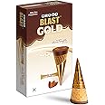 Pure Temptation Chocoblast Mini Waffle Cone Chocolate Bites (10 Pcs)|Birthday Chocolate Gift Pack For School Distribution,Snacks Or Dessert|Kids Chocolate Box (Roasted Almond Flavoured,210 Gram)