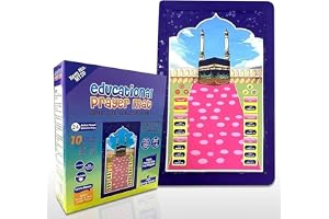 Monopo Islamic Electronic Smart Prayer Mat for Kids – Interactive Learning with 10 Languages