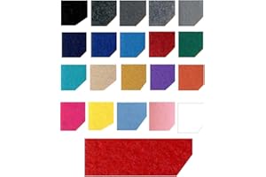 SERDECO DECORACION SERDECO DECORACIÓN - Moquetas para Ferias y Eventos |1 metro de (Ancho) X (Rojo, 5 metros de (Largo))