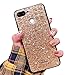 Produktbild Obesky Glitzer Hülle für Xiaomi Redmi 6 / Redmi 6A Gold, Luxus Bling Pailletten Diamant HandyHülle Ultra Dünn Weich TPU + Hart PC Rückschale Kratzfeste Anti Rutsch Schutzhülle