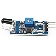 Robotbanao Infrared Obstacle Avoidance IR Sensor Module With LED Indicators-LM393 Chip-Proximity Sensor-Pack Of 1