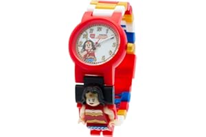 Montre figurine Wonder Woman de LEGO DC Comics Super Heroes 8020271 pour enfant à construire