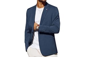 PJ PAUL JONES Sakko Herren Sportlich Regular Fit 2 Knöpfe Freizeit Blazer Business Anzugjacke