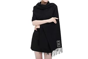 LADES Women Tartan Scarf - Winter Long Scarves Plaid Warm Wraps Wool British Style For Ladies Spinning Tassel Shawl Long Stole