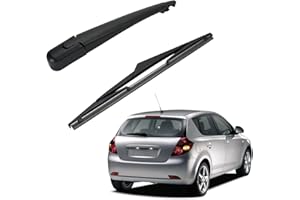 JinsenTGG Bras d'essuie-glace arrière remplacement Compatible avec KIA Ceed 2006-2011, Essuie-glace arrière et bras, Kit de balai d'essuie-glace arrière de voiture étanche