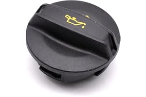 HAOTOM Tappo di riempimento dell'olio motore Per A1 A3 A4 A5 A6 A7 A8 Q2 Q3 Q5 Q7 Per VW T5 T6 Beetle Caddy Golf Jetta Passat Polo Sharan Tiguan Touran Per Skoda Fabia Kodiaq Octavia Superb Yeti